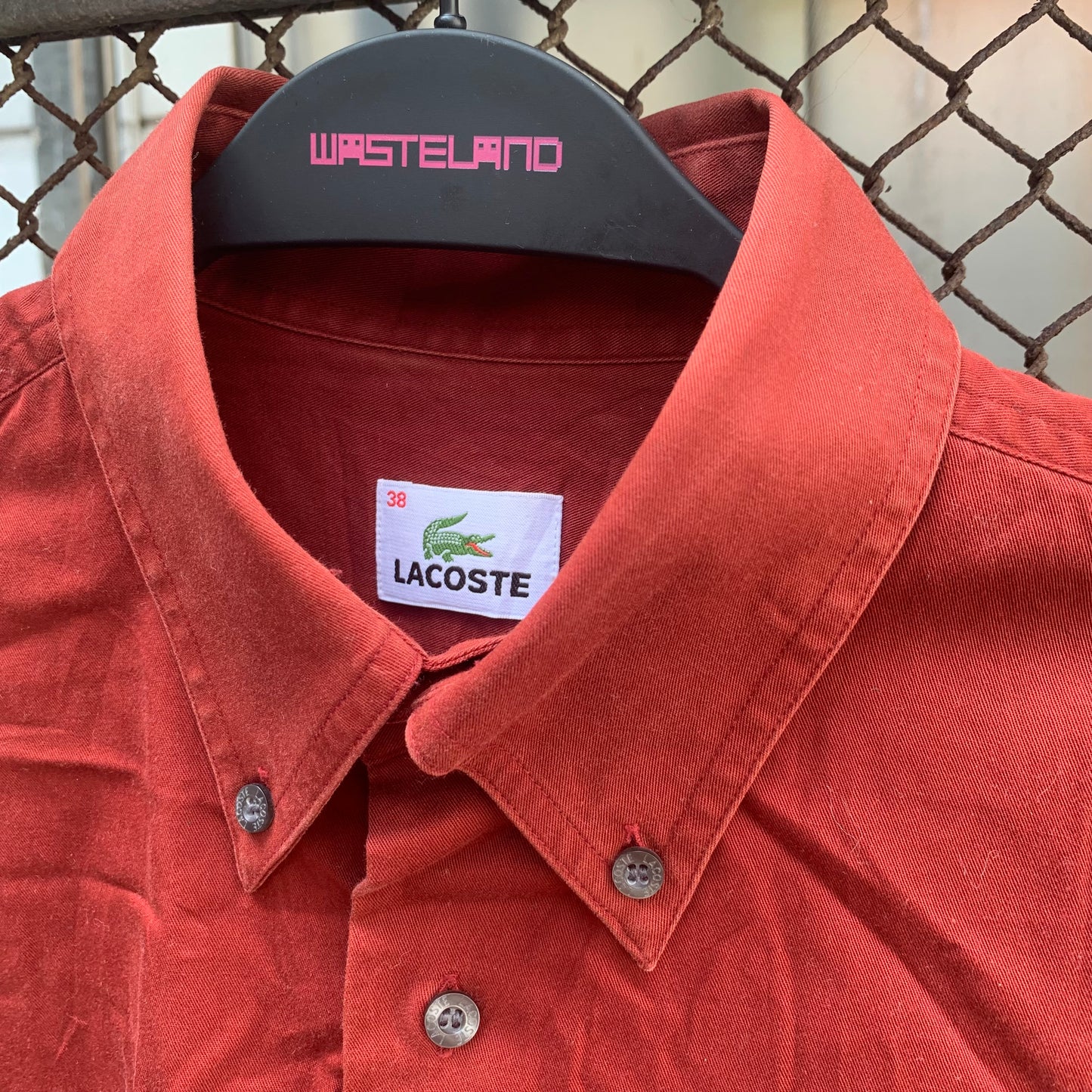 Lacoste Red Long Sleeves Shirt