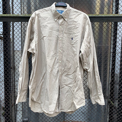 Light Brown Ralph Lauren Shirt