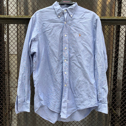 Plain Light Blue Ralph Lauren Shirt