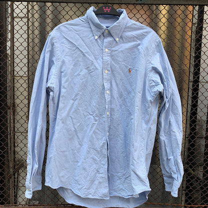 Plain Light Blue Ralph Lauren Shirt