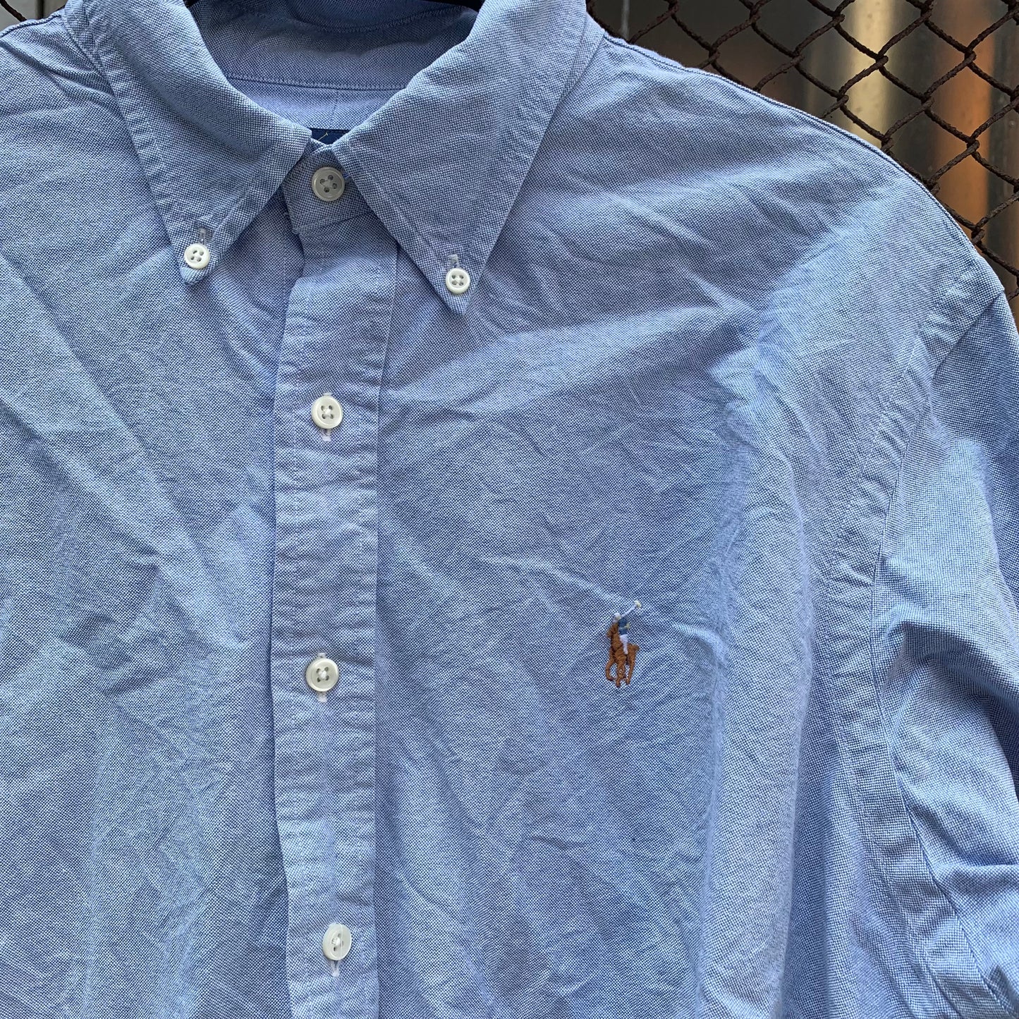 Plain Light Blue Ralph Lauren Shirt