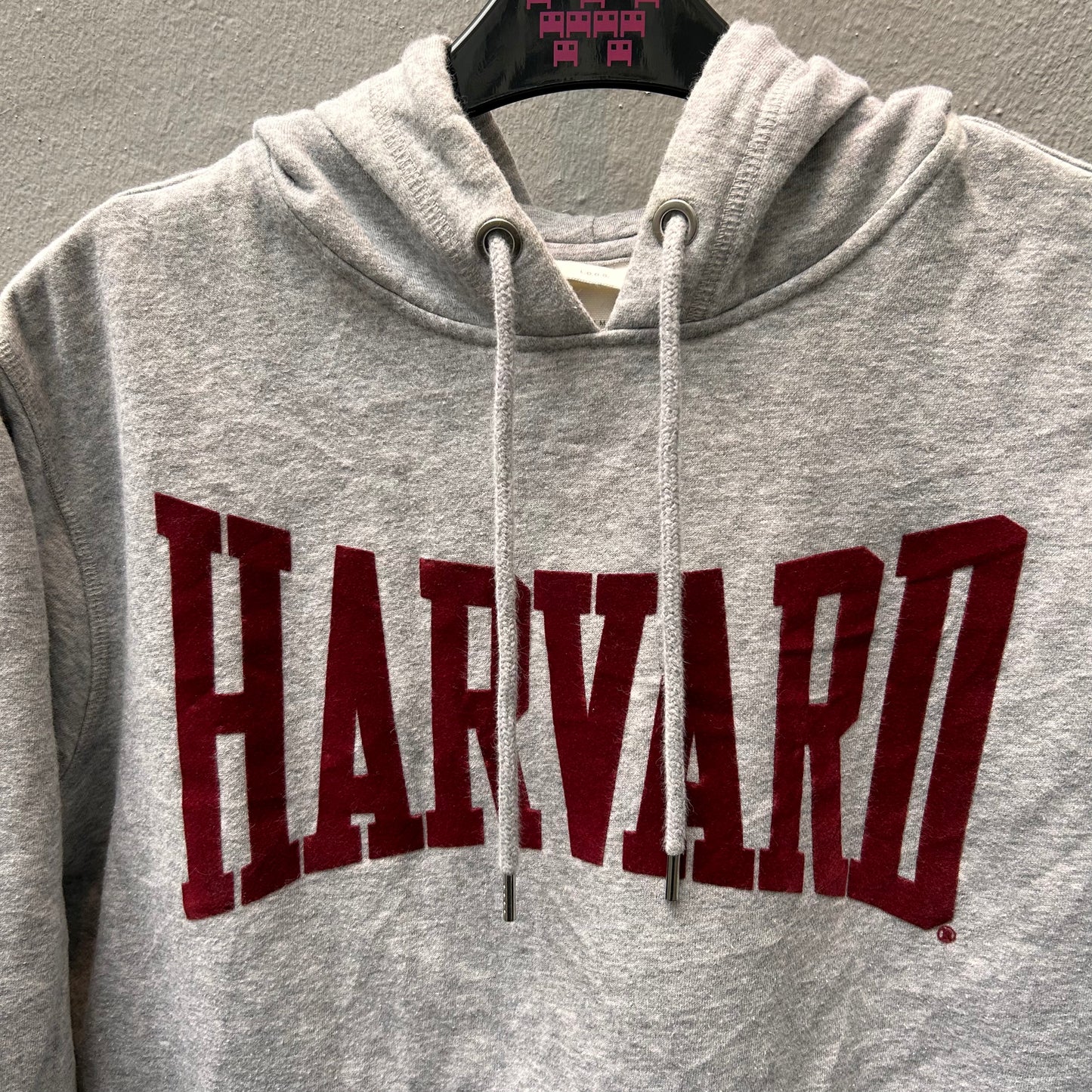 Grey Harvard Hoodie