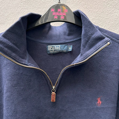 3/4 Zipped Navy Ralph Lauren Sweater