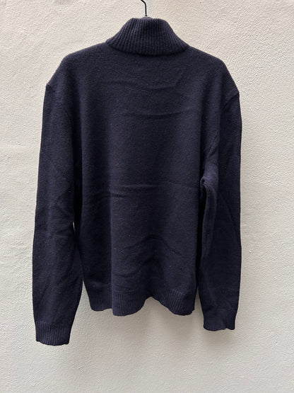 Navy 3/4 Zipped Ralph Lauren Sweater