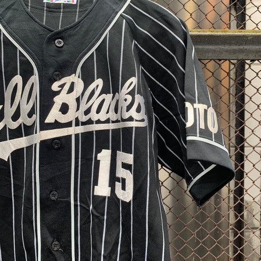 Japanese Baseball Jersey - All Blacks