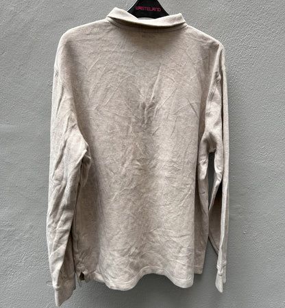 Beige 3/4 Zipped Ralph Lauren Sweater