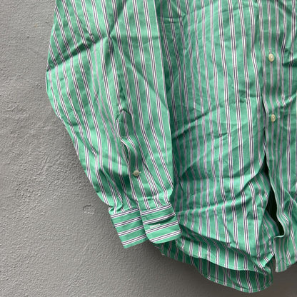 Green/White/Blue Stripes Ralph Lauren Shirt