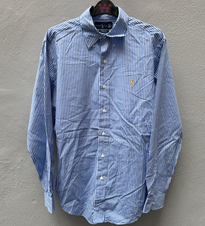 White/Blue Stripes Ralph Lauren Shirt