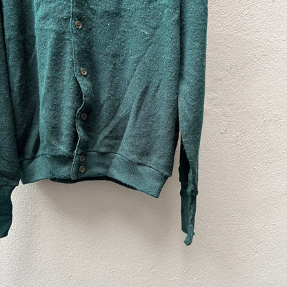 Dark Green Lacoste Cardigan