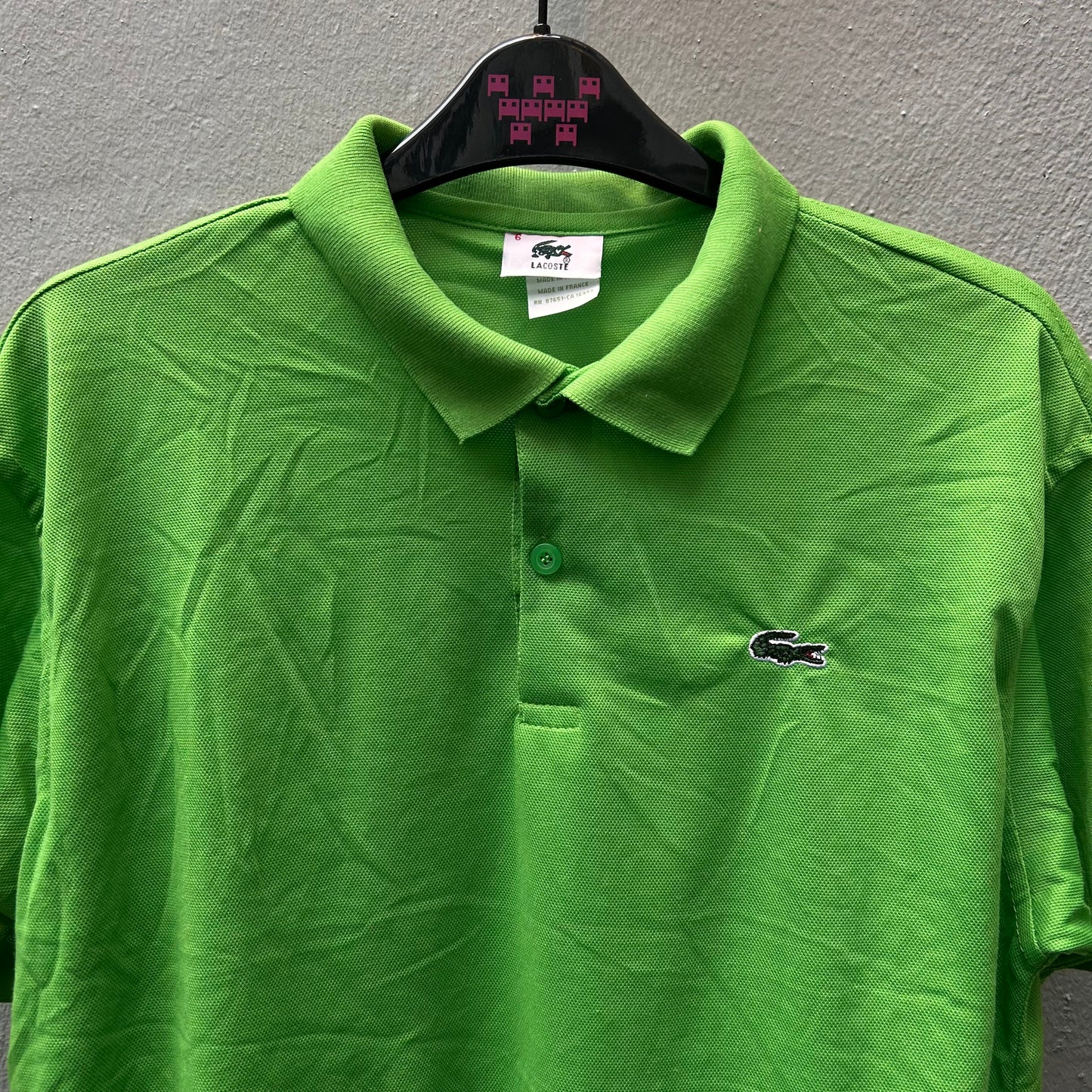 Green Lacoste Polo