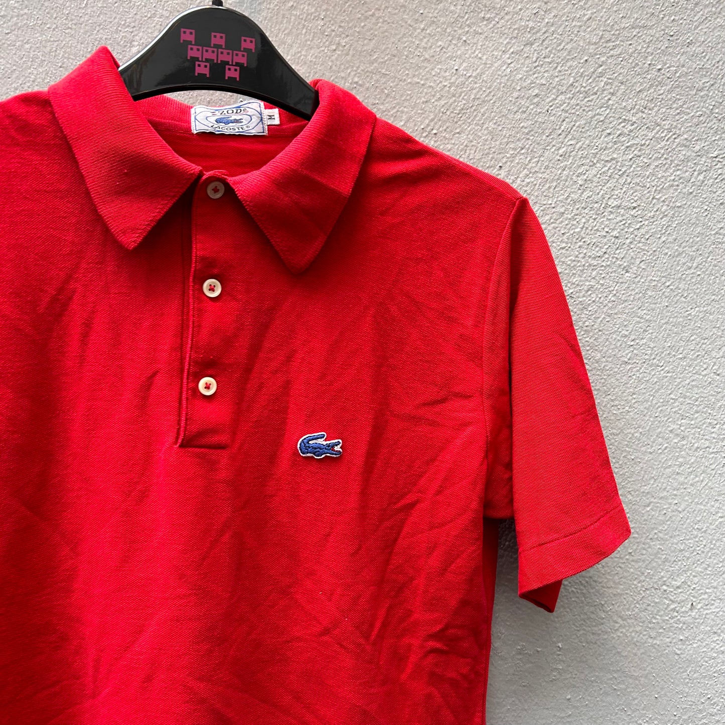 Red Lacoste Polo