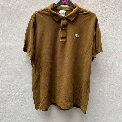 Brown Lacoste Polo