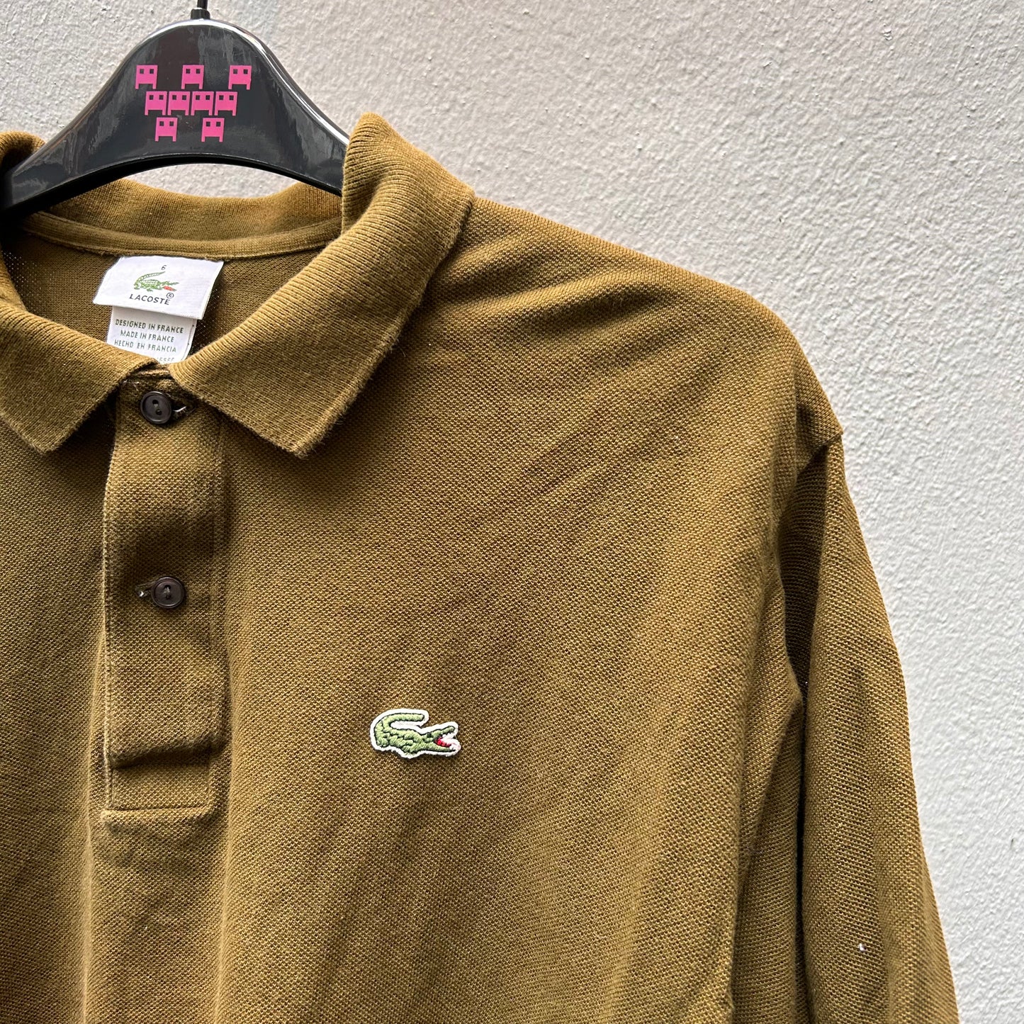 Brown Lacoste Polo