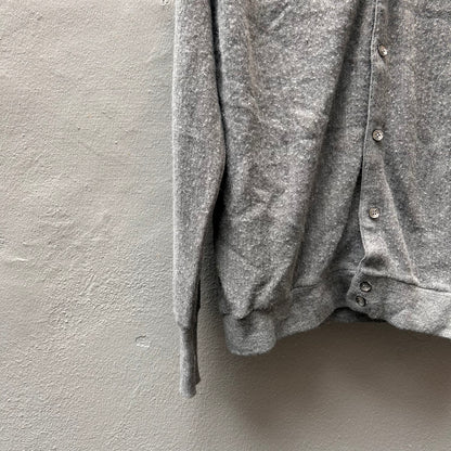 Grey Lacoste Cardigan