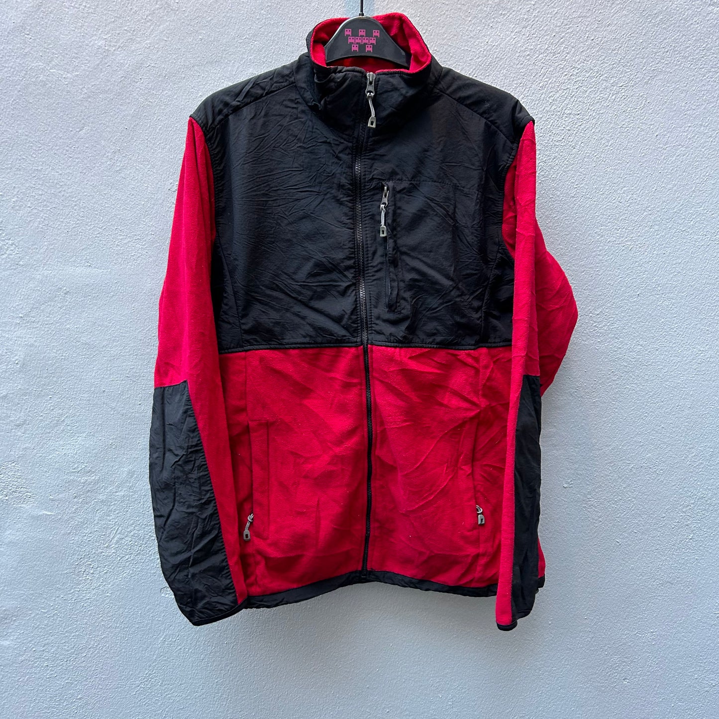 Padded Red Fleece