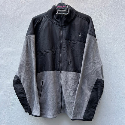 Padded Black & Grey Fleece