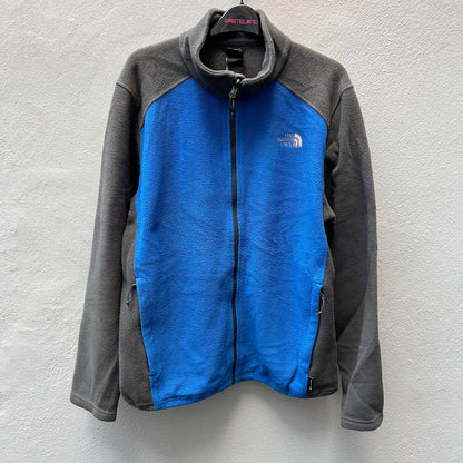 Blue Zipped The North Face Fleece