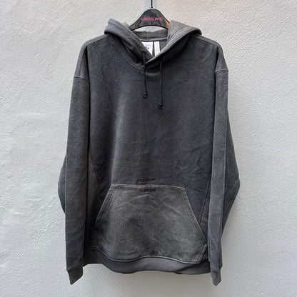 Grey Adidas Fleece Hoodie