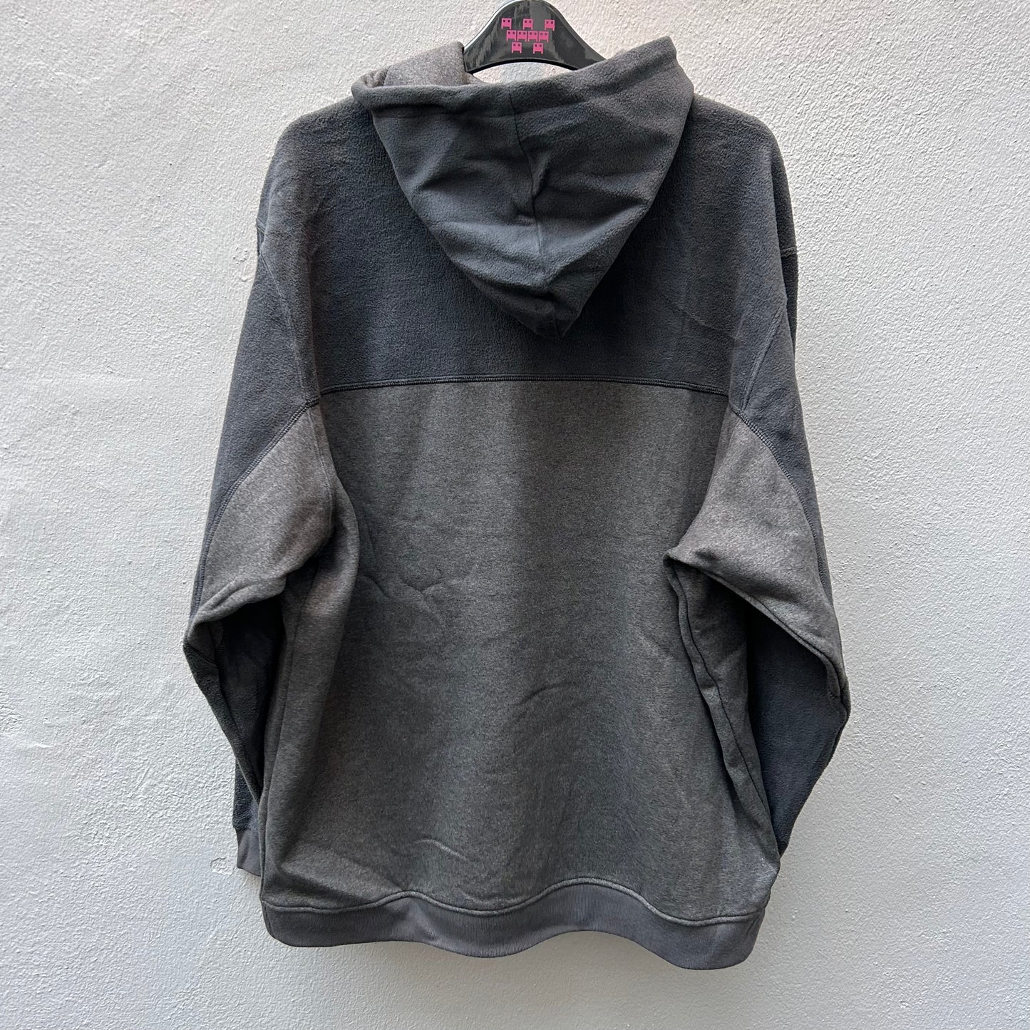 Grey Adidas Fleece Hoodie