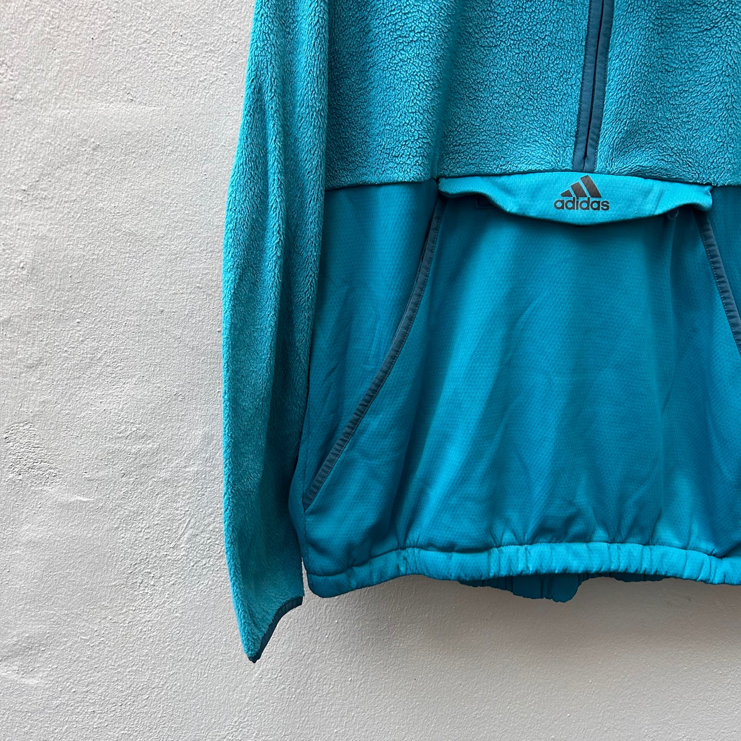 3/4 blue Adidas Fleece