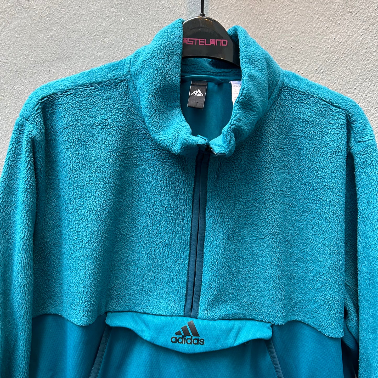 3/4 blue Adidas Fleece