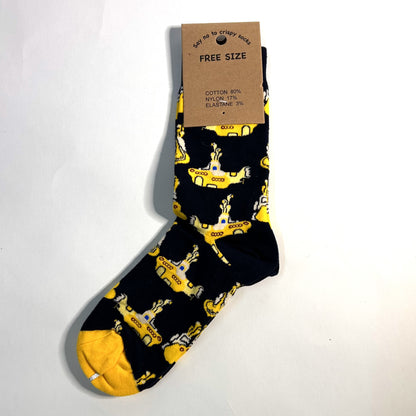 Yellow Submarine Socks