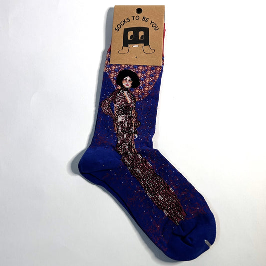 Purple Klimt Socks