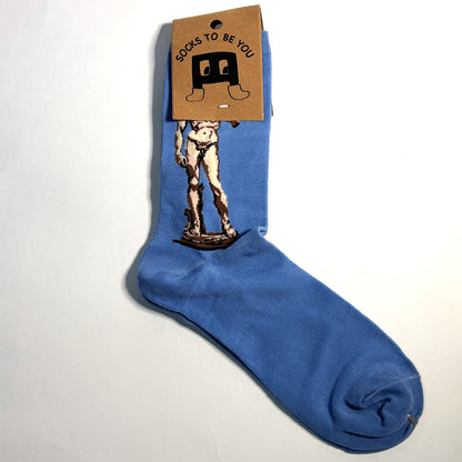 David Statue Socks