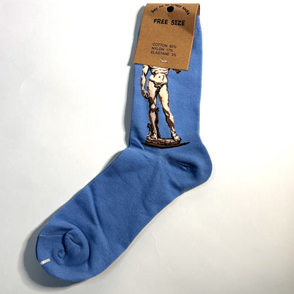 David Statue Socks