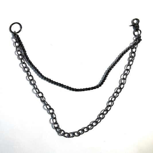 Silver Double Pants' Chains - Inner bike