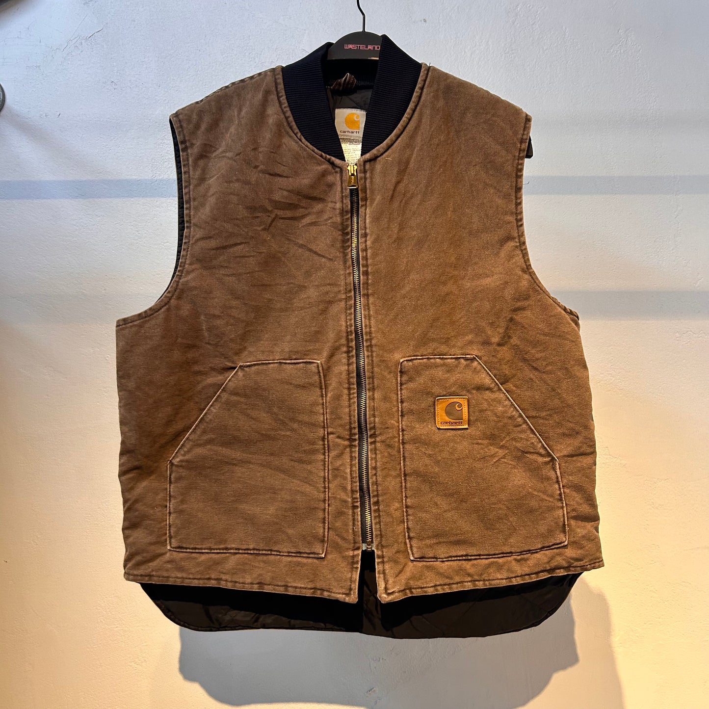 Brown Carhartt Made in USA Vest