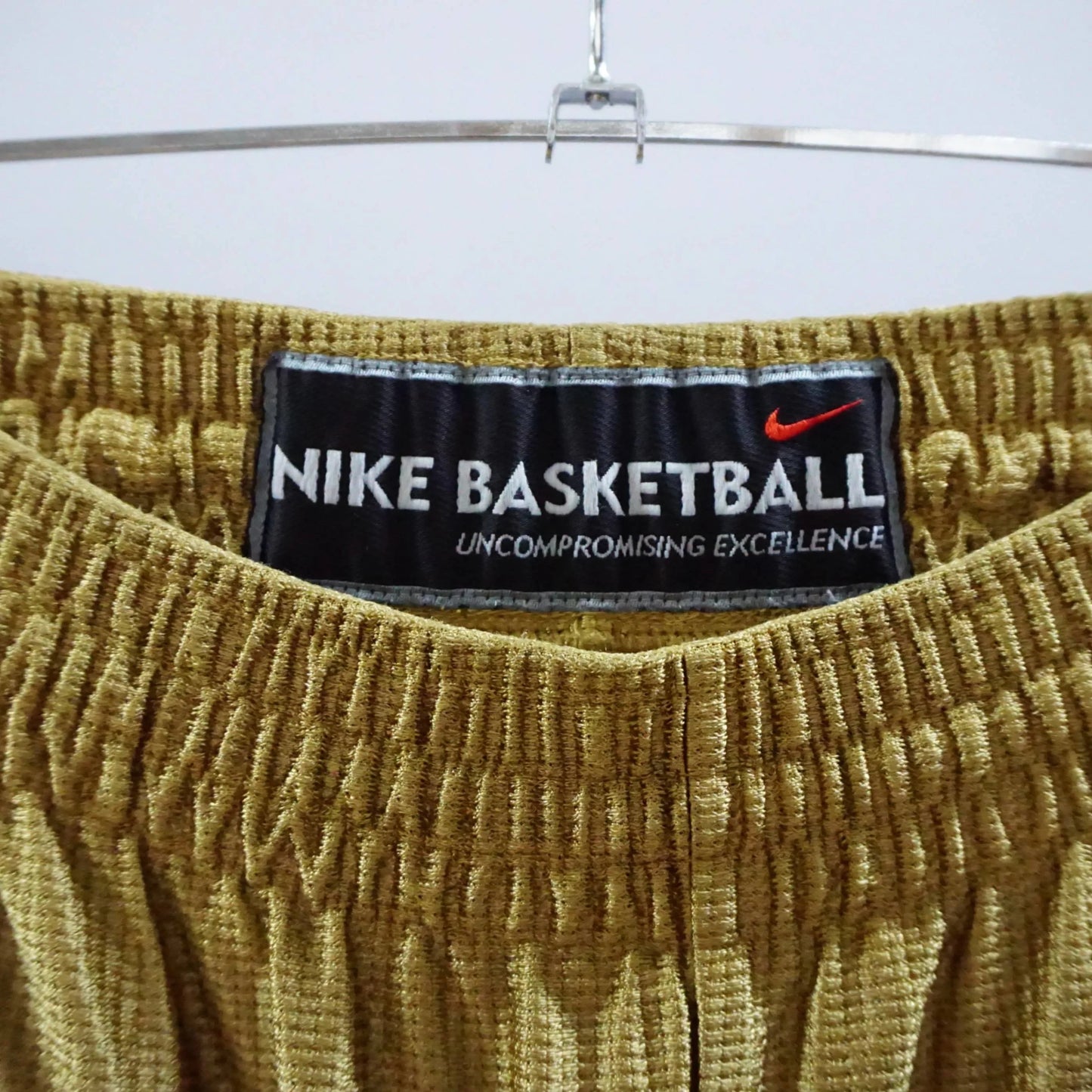 Vintage Nike Gold Sport Shorts