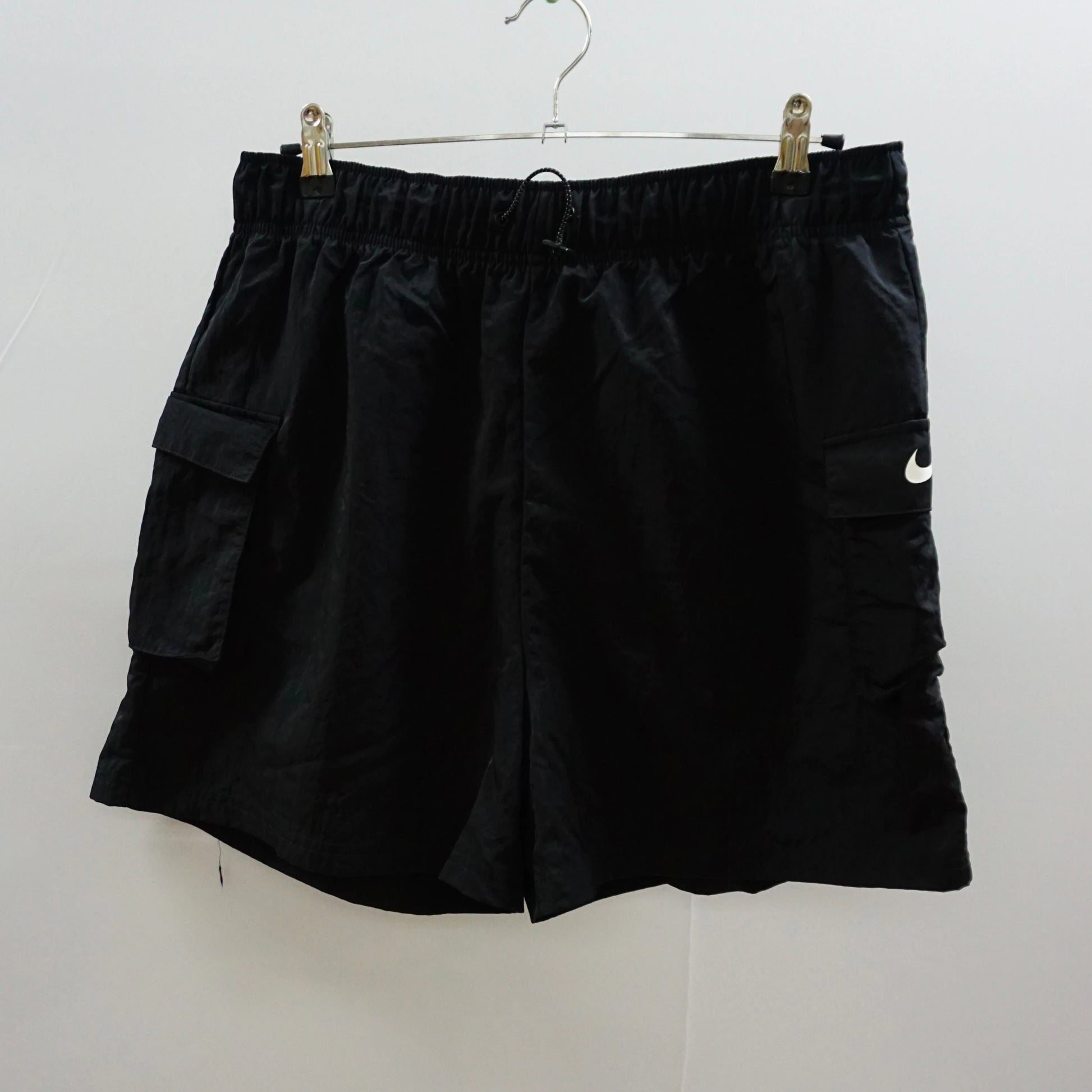 Vintage Nike Black Cargo Sport Shorts