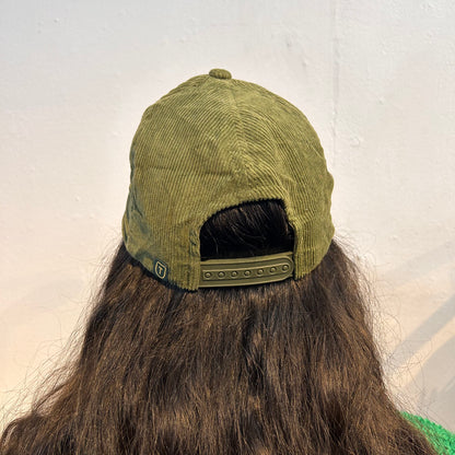 Tecouas Green Corduroy Cap