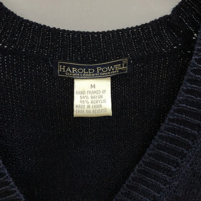 Vintage Harold Powell Navy Cardigan