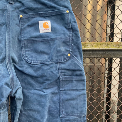 Carhartt Made in USA Blue Double Knees Carpenter Pants