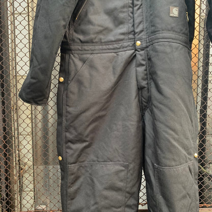 Carhartt Made in USA Black Double Knees Coverall