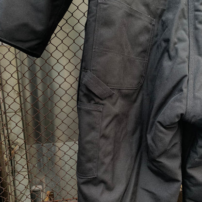 Carhartt Made in USA Black Double Knees Coverall