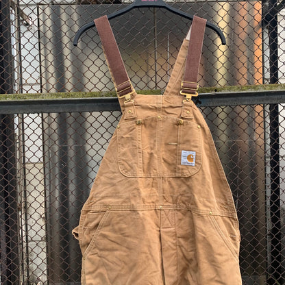 Carhartt Made in USA Brown Double Knees Overall, 100 years