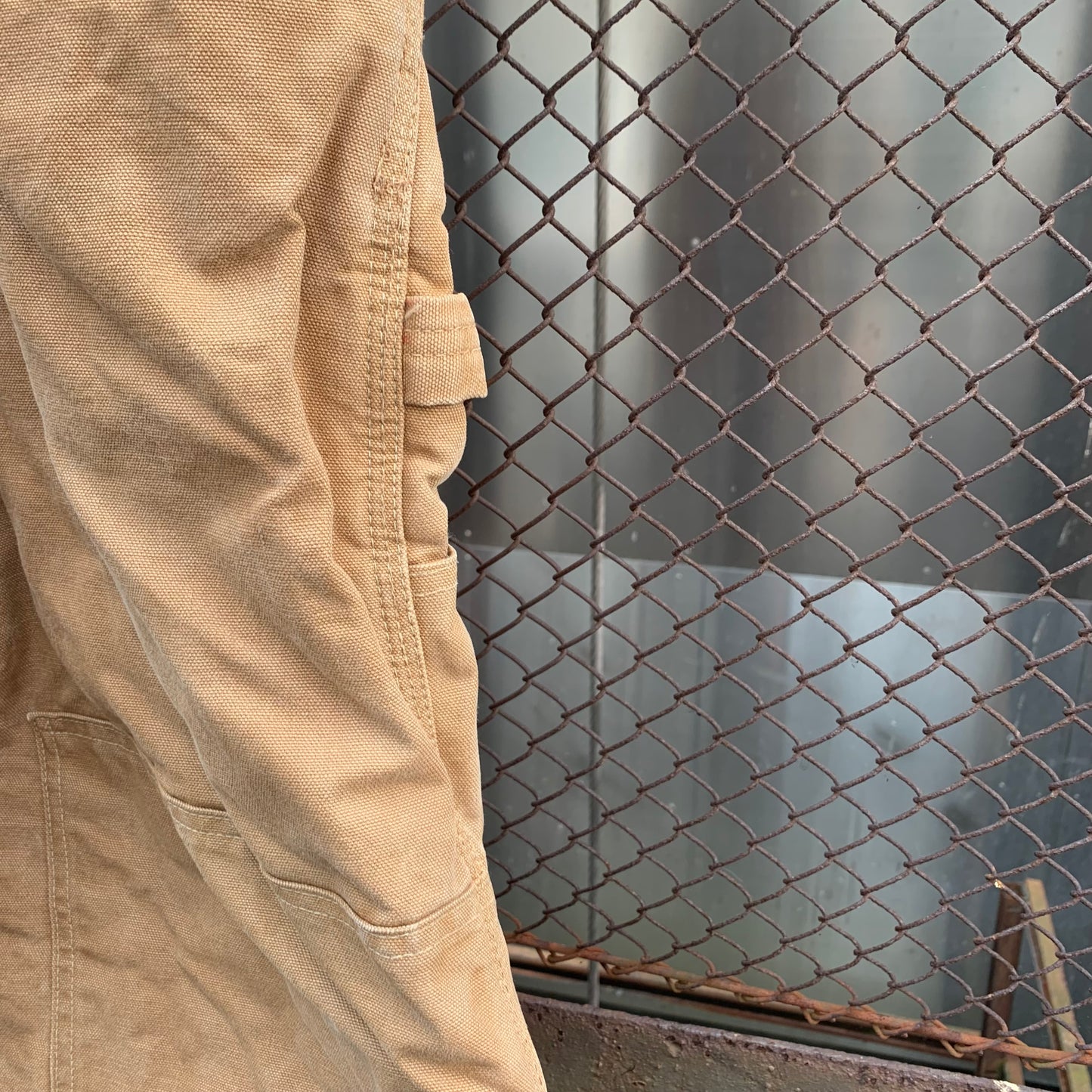 Carhartt Made in USA Brown Double Knees Overall, 100 years