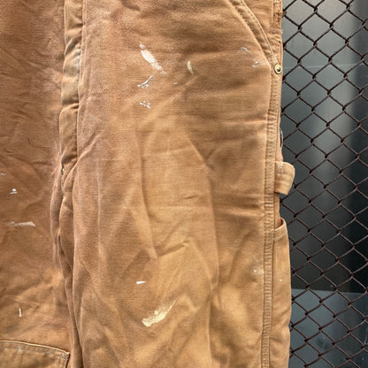 Carhartt Made in USA Brown Double Knees Overall