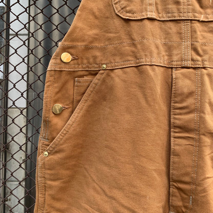 Carhartt Made in USA Brown Double Knees Overall