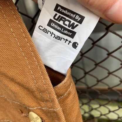 Carhartt Made in USA Brown Double Knees Overall