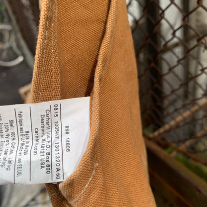 Carhartt Made in USA Brown Double Knees Overall