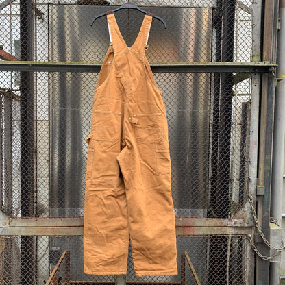 Carhartt Made in USA Brown Double Knees Overall