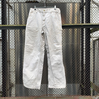 Carhartt Made in USA Beige Carpenter Pants