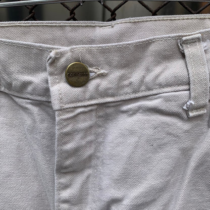 Carhartt Made in USA Beige Carpenter Pants