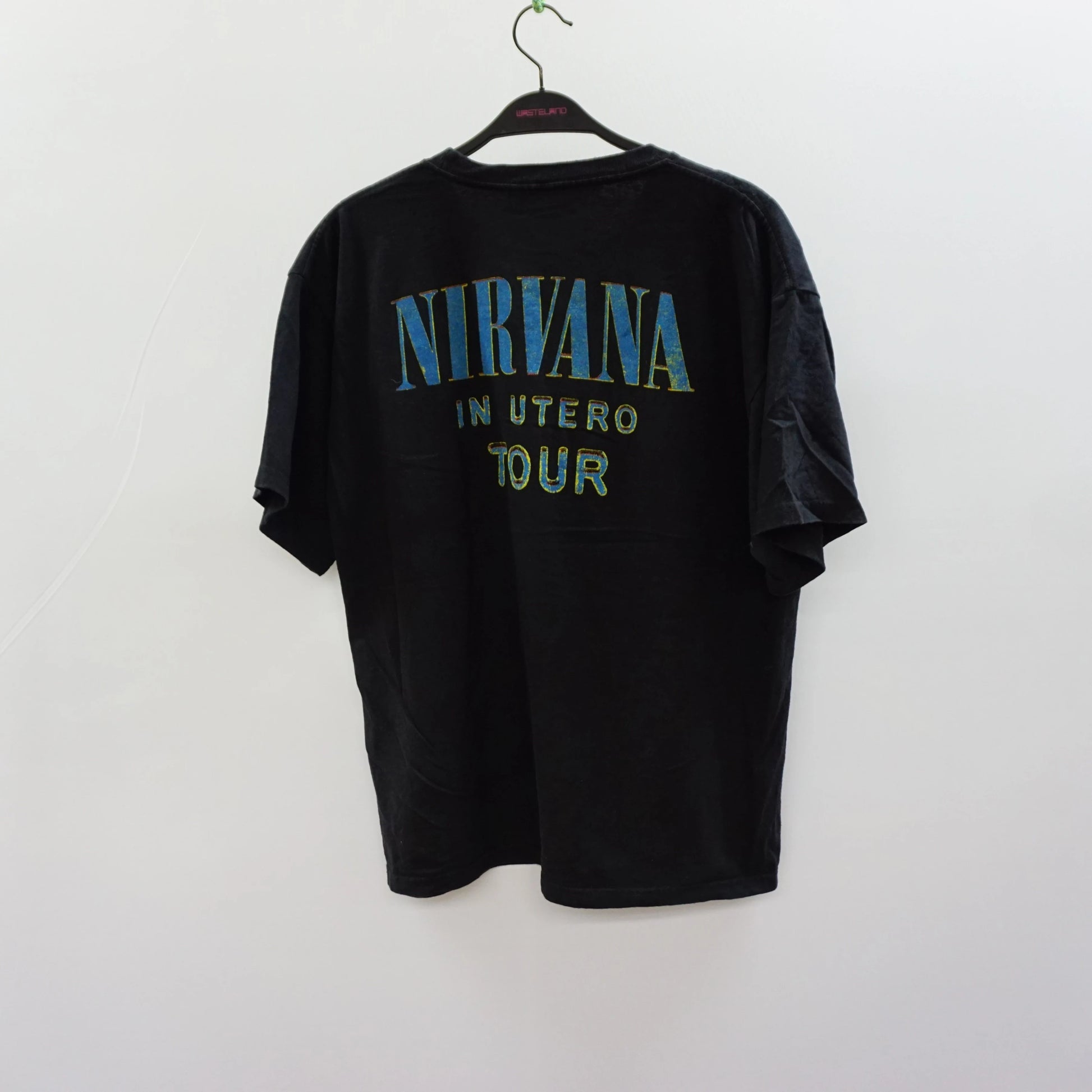 Vintage Black Nirvana Tee-Shirt – Wasteland