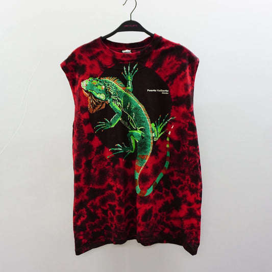 Vintage Red Lezard Tee-Shirt