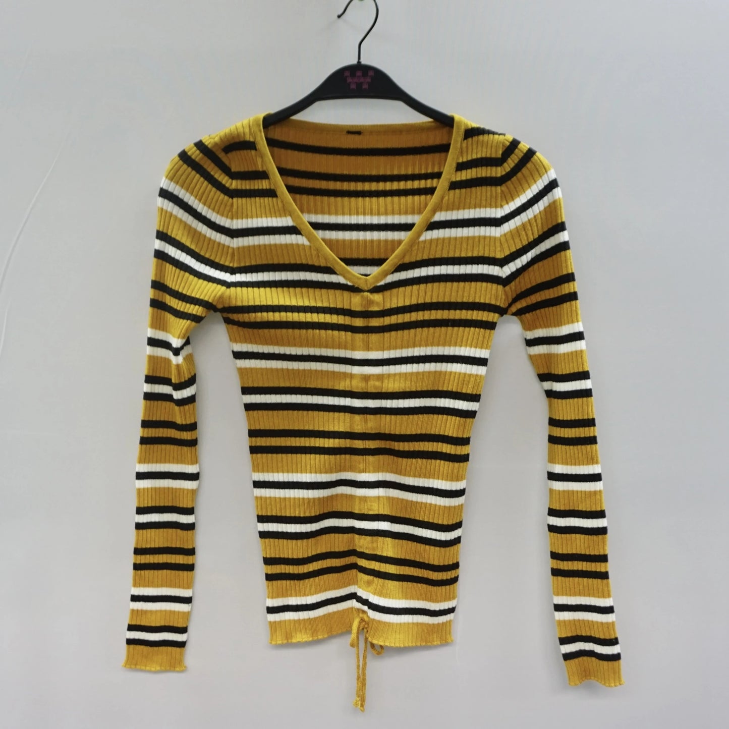 Vintage Yellow Stripes Sweater